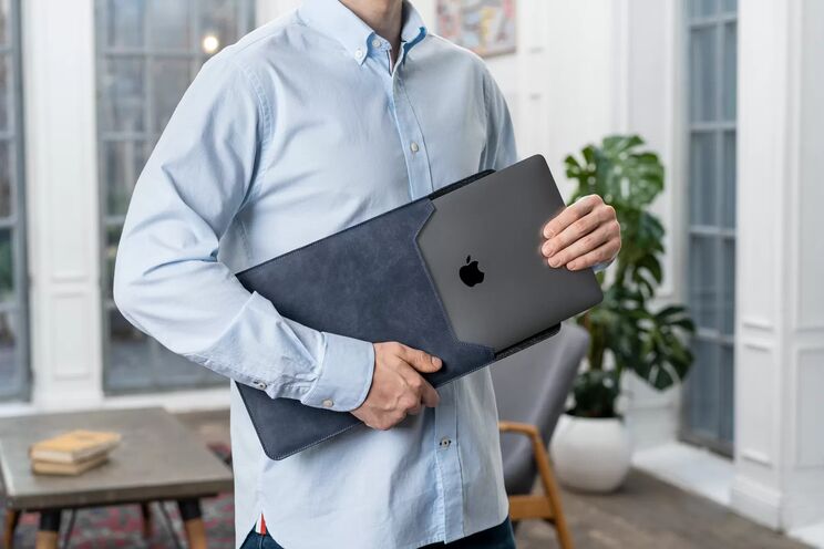 Stoneguard - Leather sleeve for MacBook Air 15 | 531 | Ocean - 2