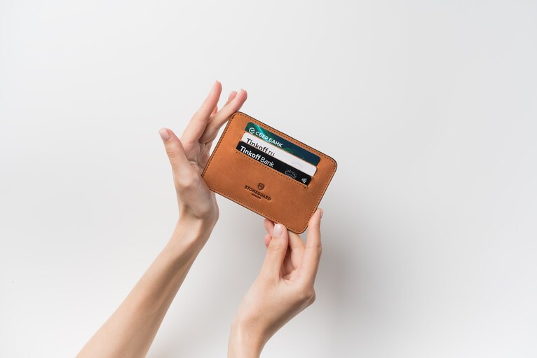 Stoneguard - Leather car document holder | 412 | Rust - 2