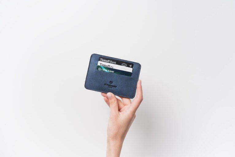 Stoneguard - Leather car document holder | 412 | Ocean - 2